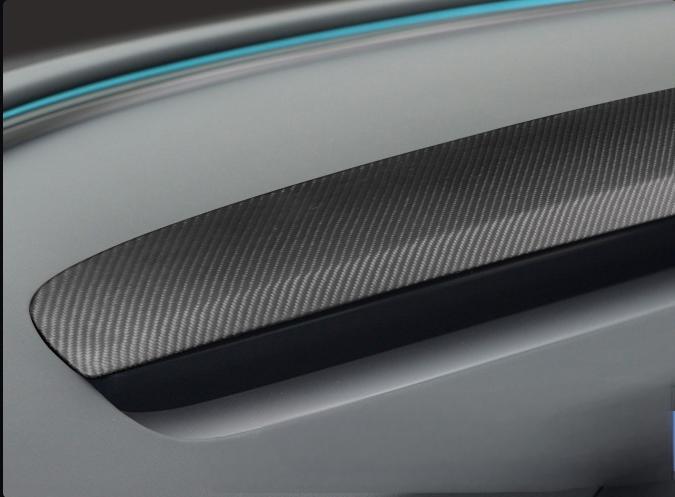 Real Carbon Fiber Replacement Dashboard Cover for Model 3 Highland / Model Y Juniper