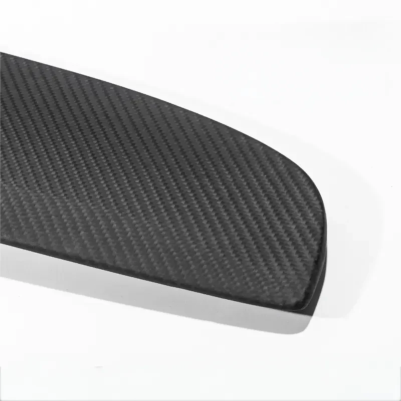 Real Dry Carbon Fiber Dash Cover Overlay for Model 3 Highalnd & New Model Y