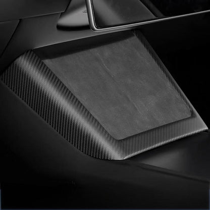 Real Dry Carbon Fiber Wireless Charging Frame for New Model Y & Model 3 Highland