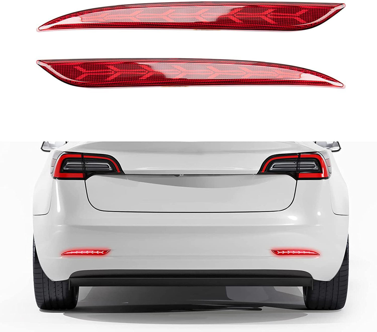 TESERY Rear Bumper Turn Signal Light Upgrade for Model Y
