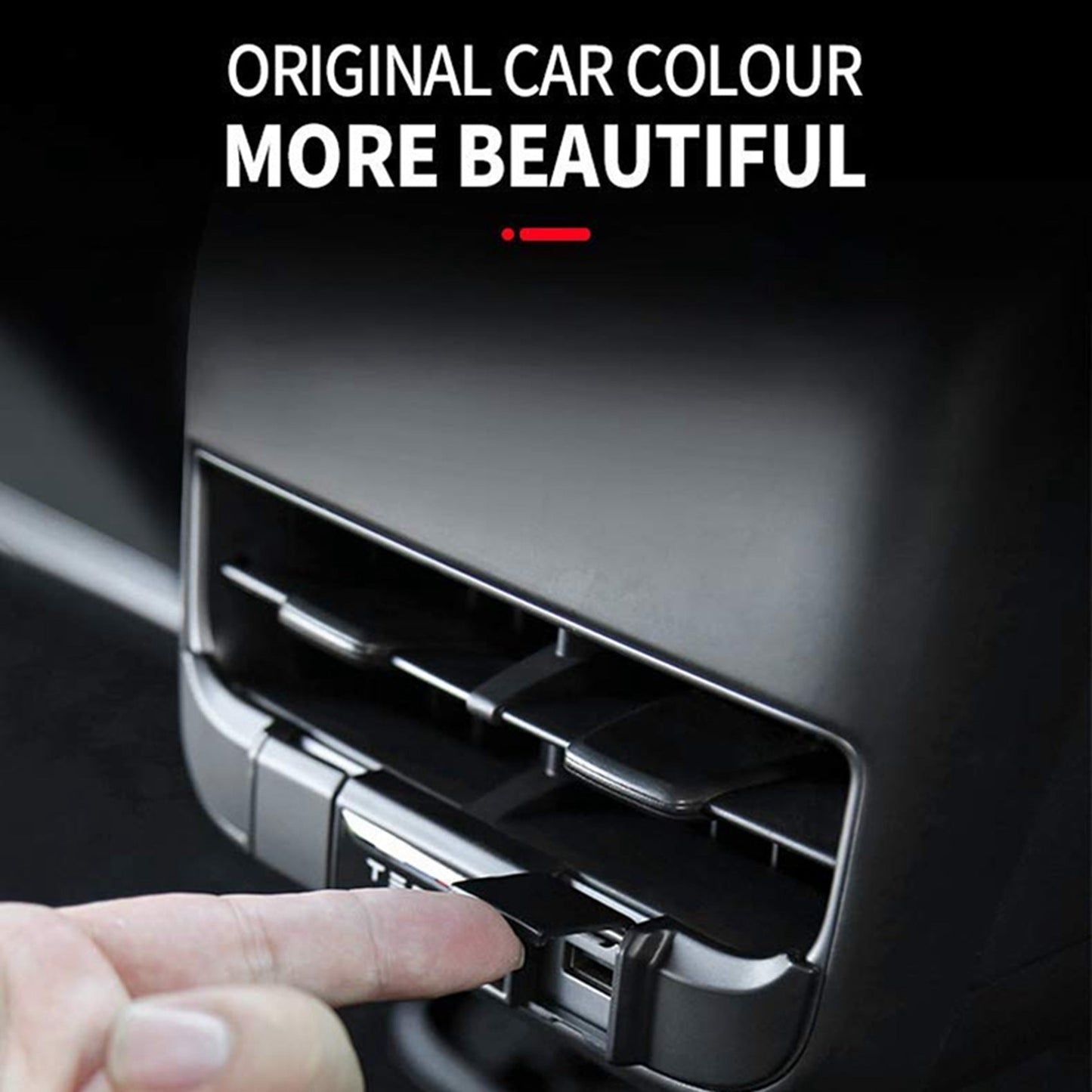 Rear USB Charging Protection Cover for Model 3 Highland / Y