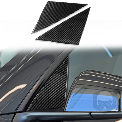 Rear View Mirror Triangle Window Decoration for Tesla Model Y