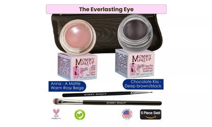 Anna Any Wear Creme - A Waterproof Multi-tasking creme to powder product for eyes, cheeks & lips. Can be worn anywhere