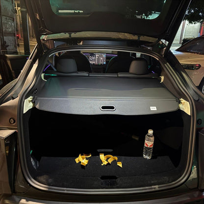 Retractable Rear Trunk Cargo Cover for Model Y Juniper