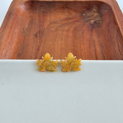 Maple Leaf Studs - Fall Leaves
