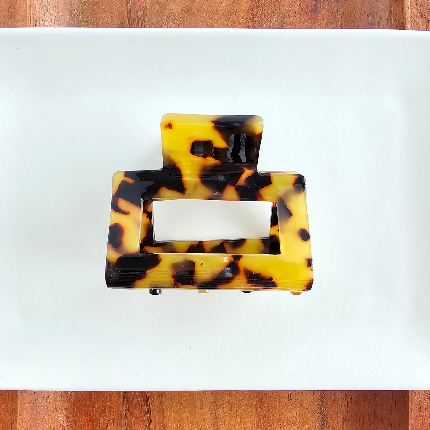 Carly Hair Claw - Tortoise