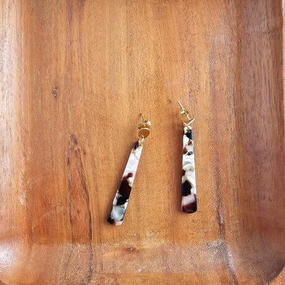 Blair Earrings - Chai Tea