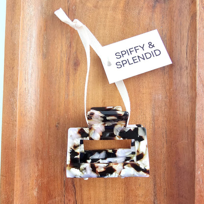 Carly Hair Claw - Chai Tea