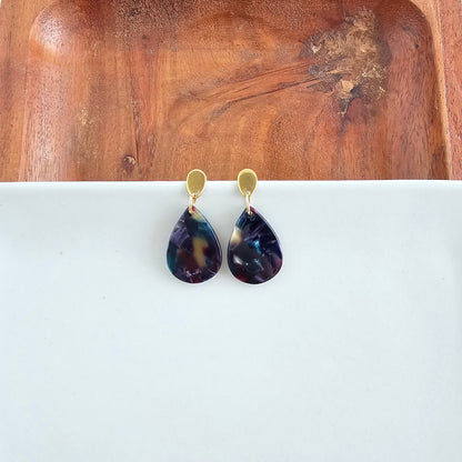 Leah Earrings - Jeweled Twilight
