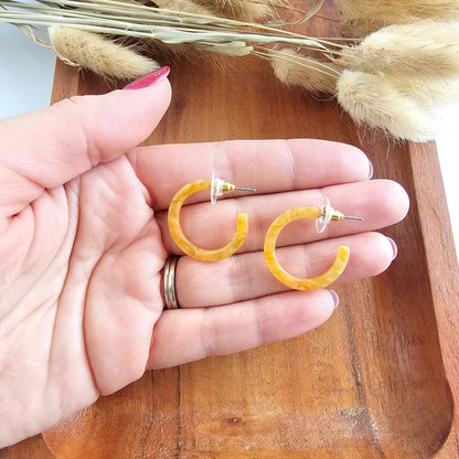 Cam Mini Hoops - Fall Leaves