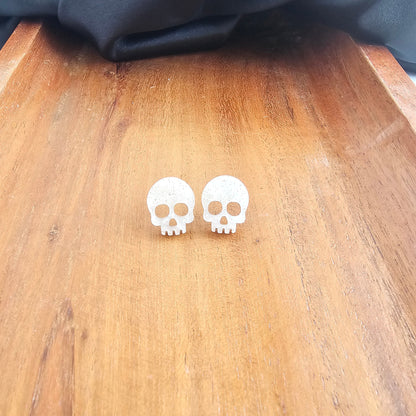 Skeleton Studs - White Shimmer
