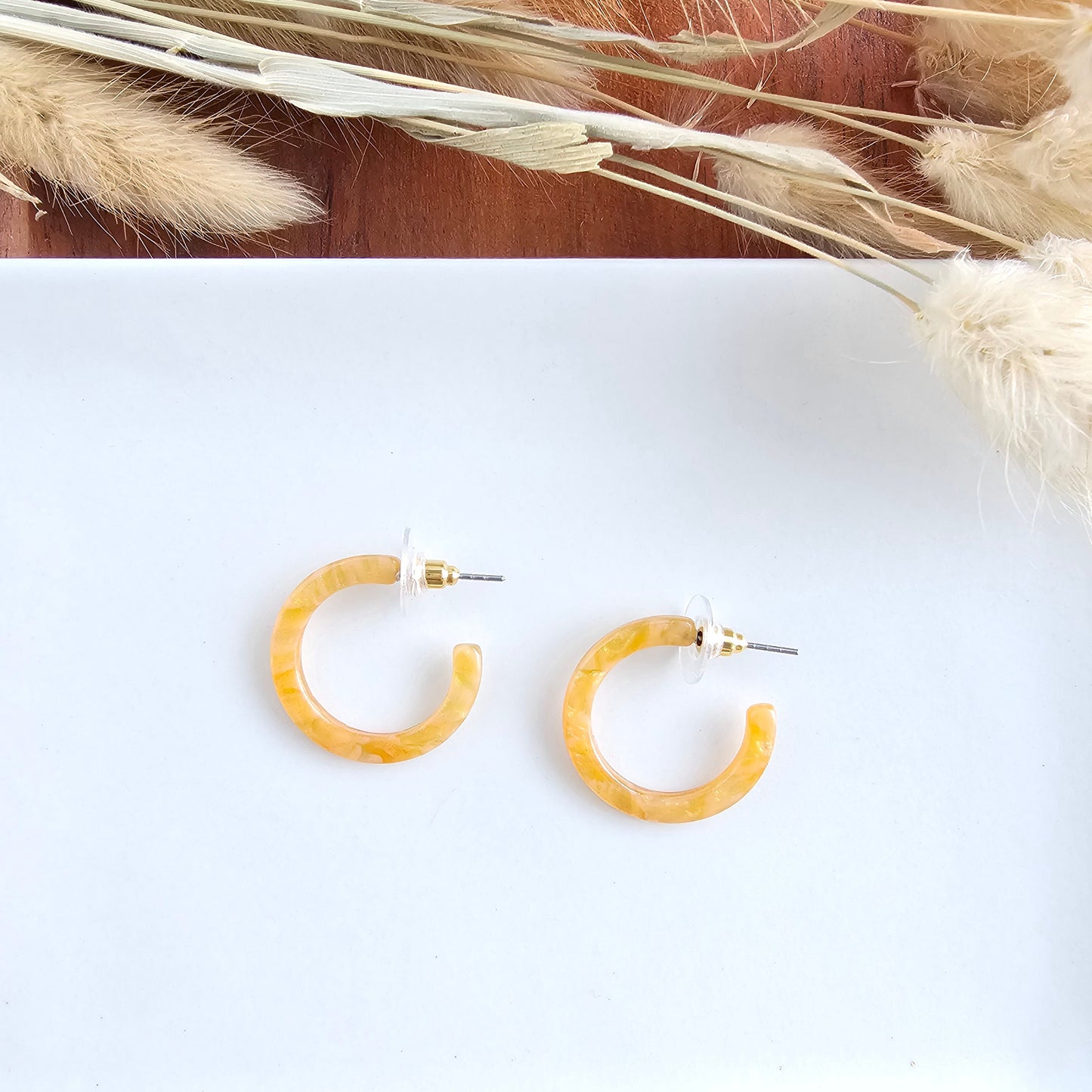 Cam Mini Hoops - Fall Leaves