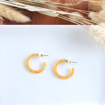 Cam Mini Hoops - Fall Leaves