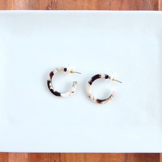 Cam Mini Hoops -  Chai Tea