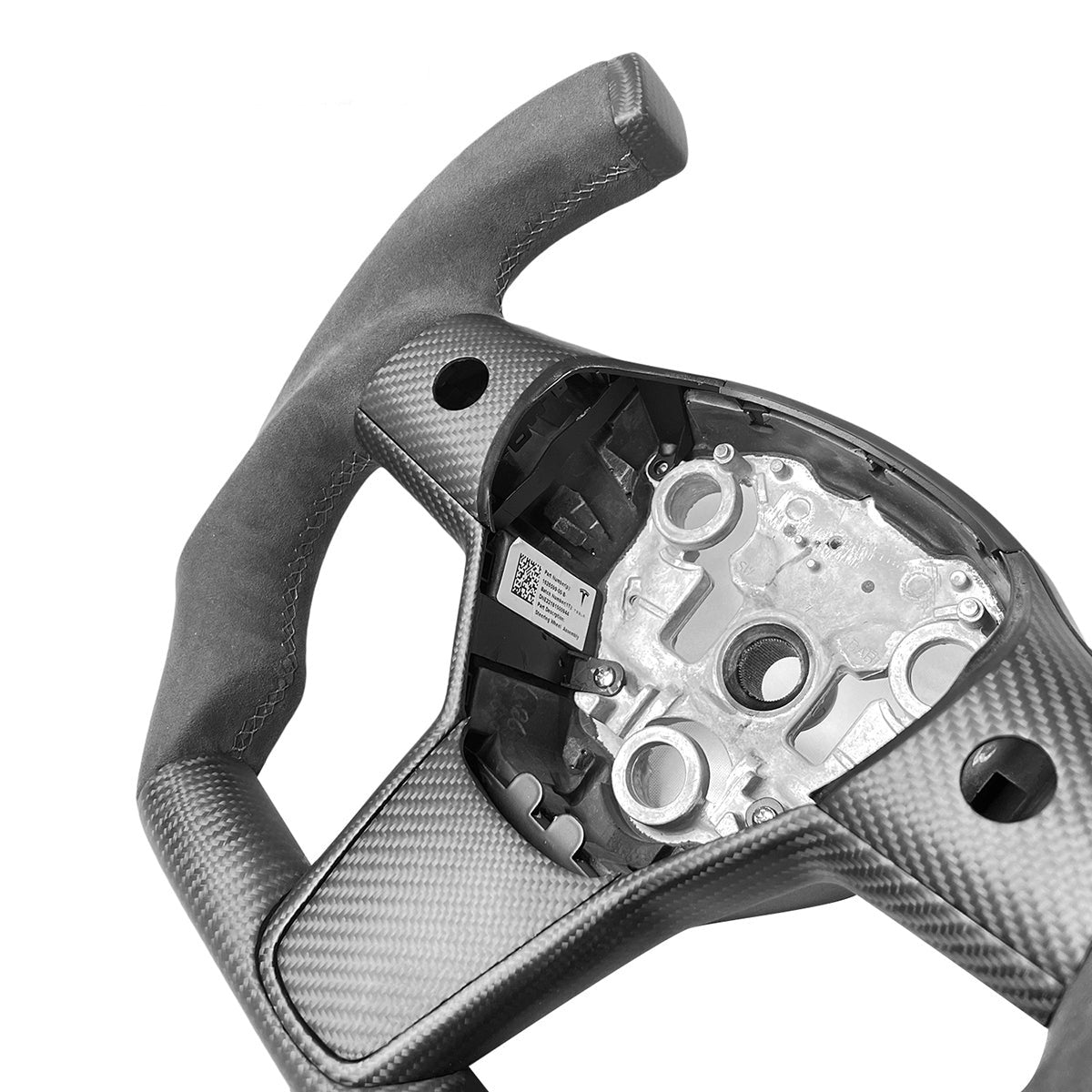 Custom Carbon Fiber Steering Wheel for Tesla Model 3 / Y【F1 Style】