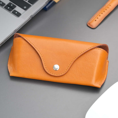 Rochester Full-Grain Leather Eyeglass Case
