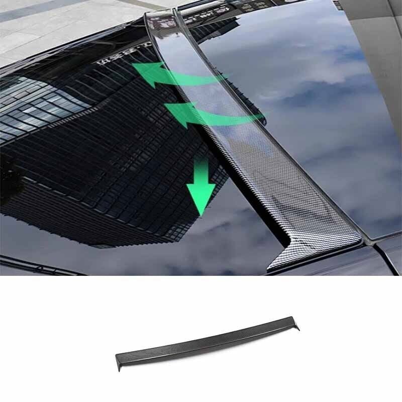 Roof Spoiler Window Top Wing For Tesla Model Y - Real Carbon Fiber