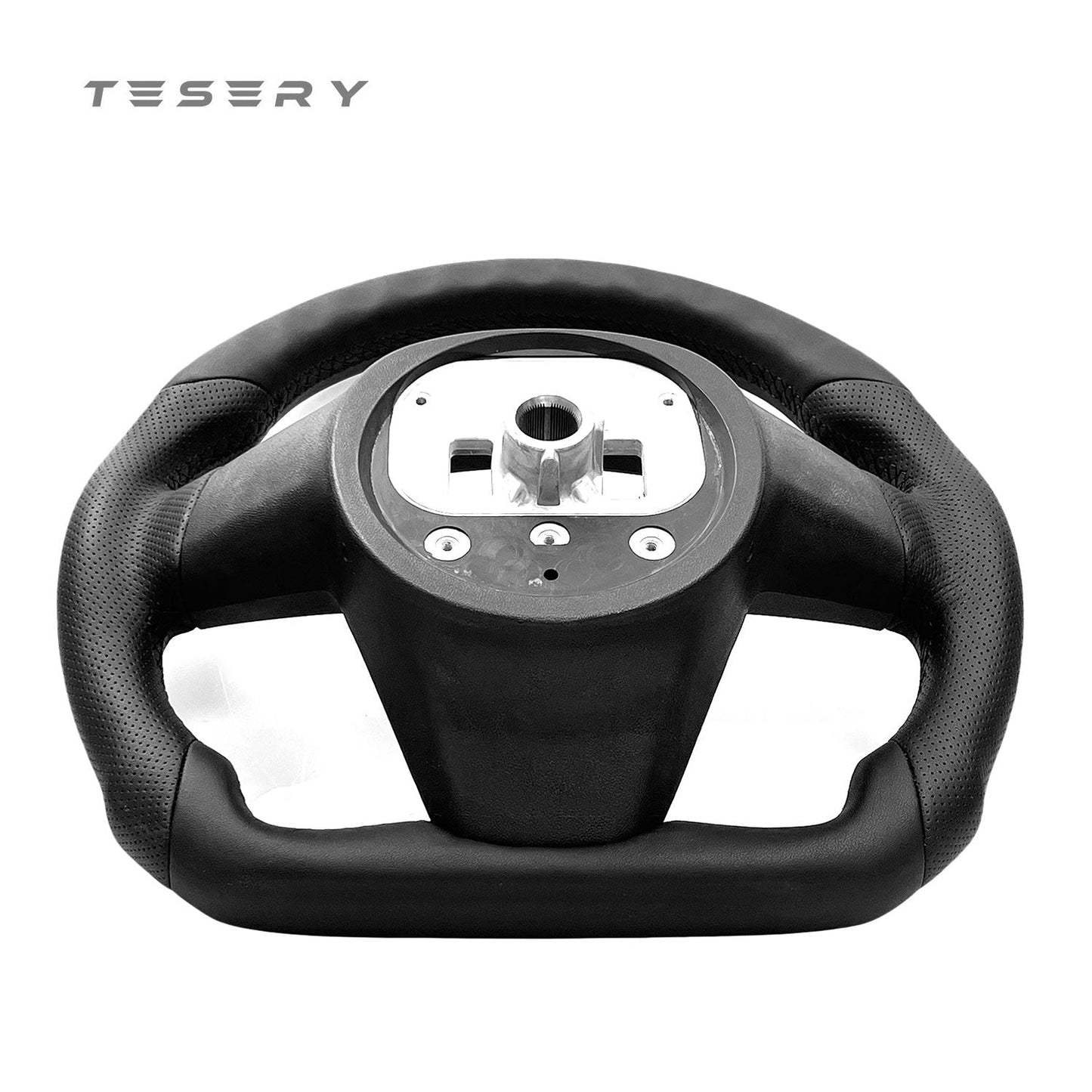 Round Steering Wheel Replacement for Tesla Model S / X 2021-2025