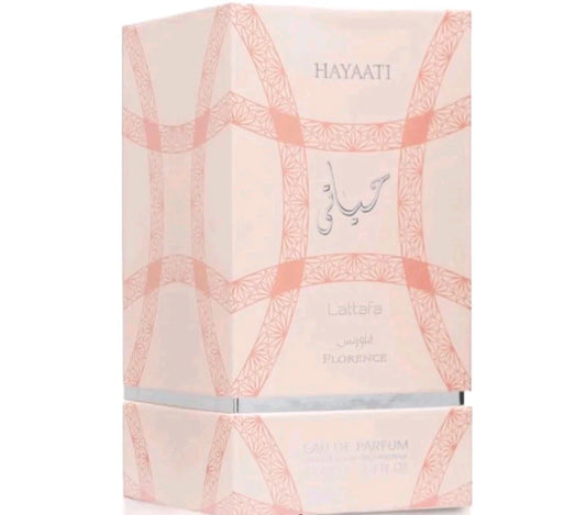 Lattafa Hayaati Florence Eau de Parfum 100ml Long Lasting Perfume for Women