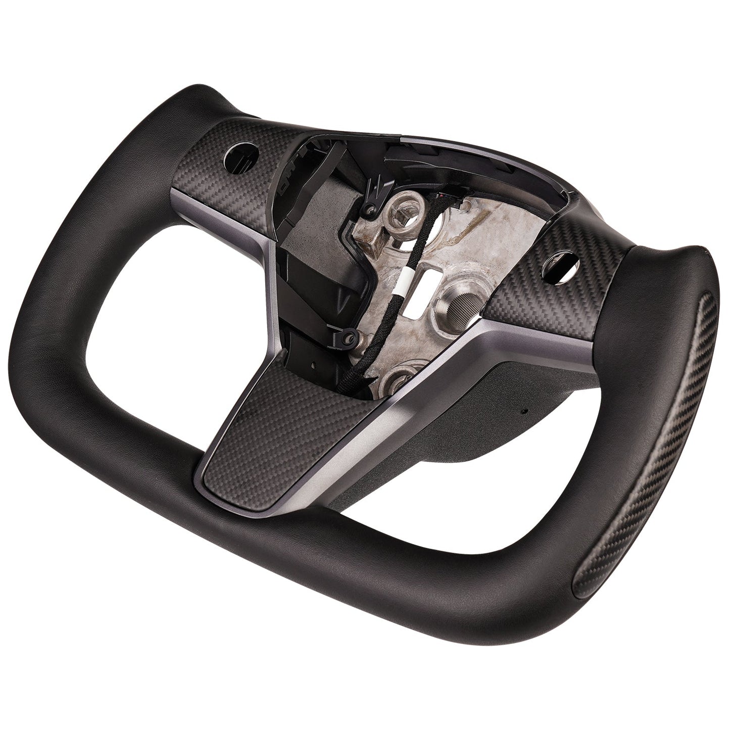 TESERY Yoke Carbon Fiber Steering Wheel for Tesla Model 3 / Y【Style 34】