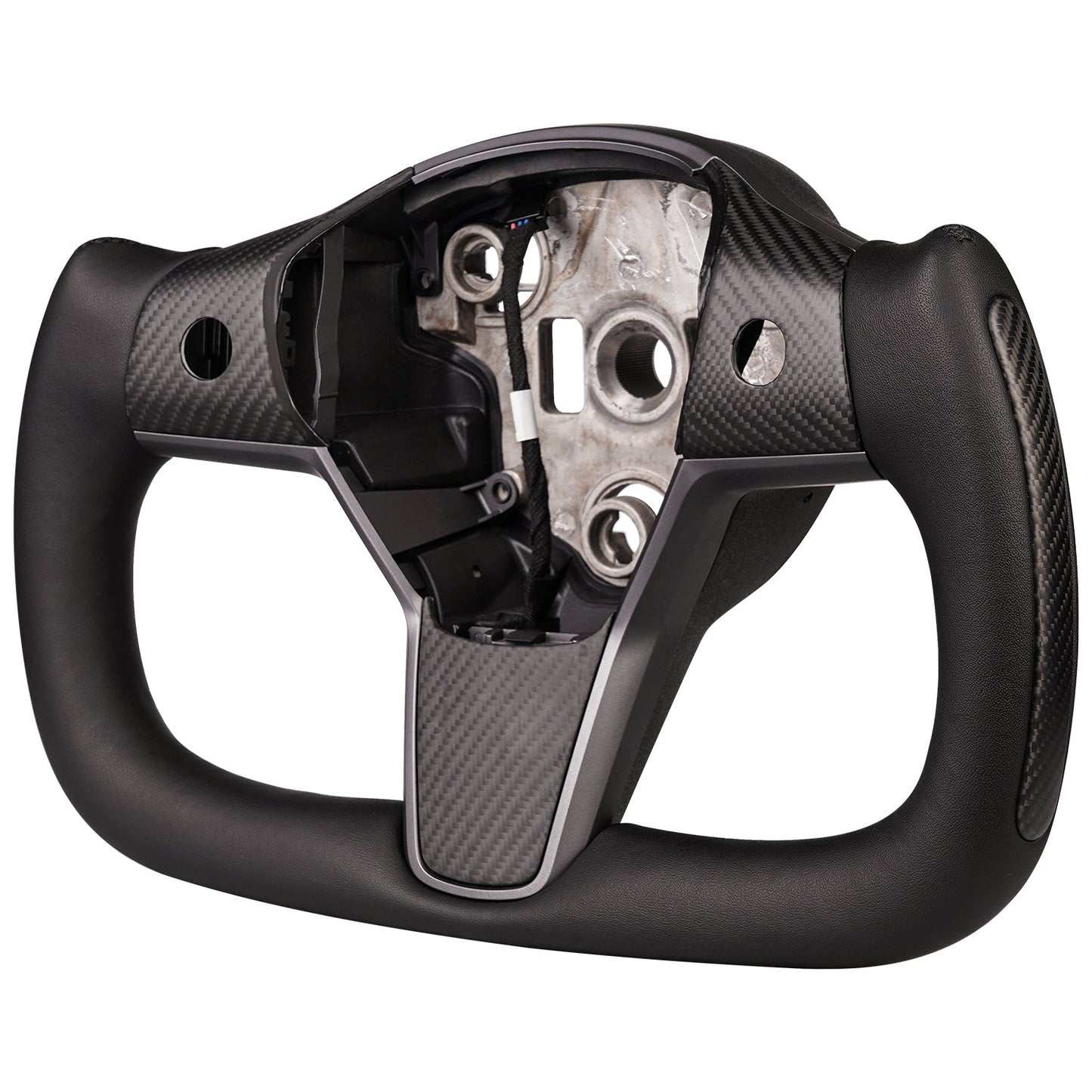 TESERY Yoke Carbon Fiber Steering Wheel for Tesla Model 3 / Y【Style 34】