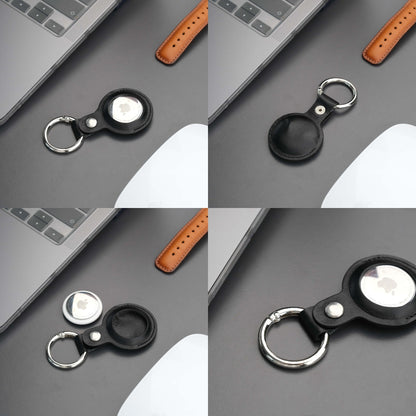 Saratoga Leather AirTag Holder