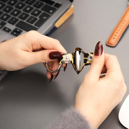 Saratoga Leather AirTag Holder