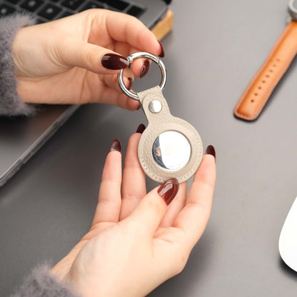 Saratoga Leather AirTag Holder