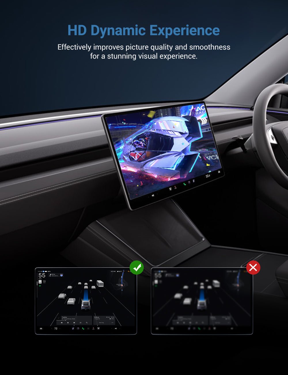 Screen Protector for Tesla Model 3 Highland / Model Y Juniper