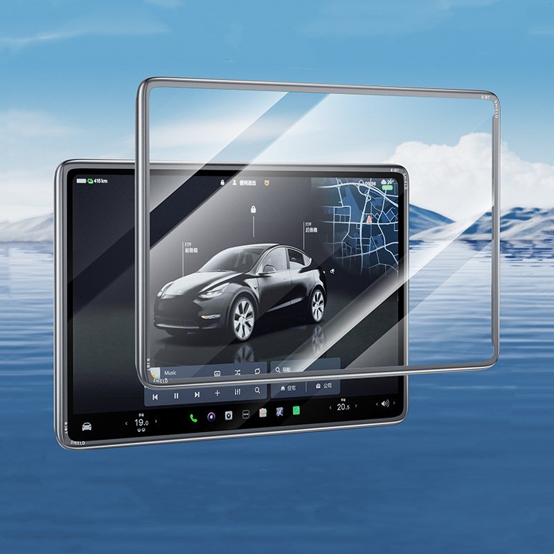 Screen and bezel protection in one piece for Model 3 / Y