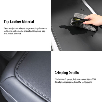Seat Back Protector Anti Kick Cushion for Tesla Model Y 2020-2024