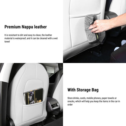 Seat Back Protector for Tesla Model 3 Highland & Model Y（2pcs）
