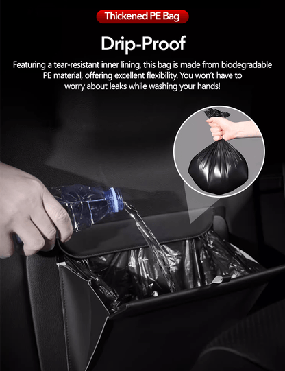 Seat Back Sunde Trash Bag for Tesla
