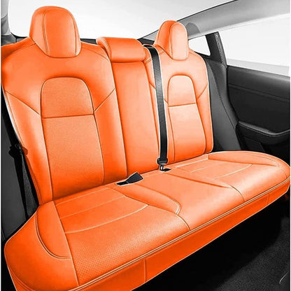 Seat Covers for Only Front Seats/Rear Seats for Tesla Model 3 & Model Y (5 Seater)