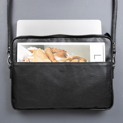 Seward Leather Laptop Bag with Shoulder Strap - MacBook Sleeve 14" & 16"