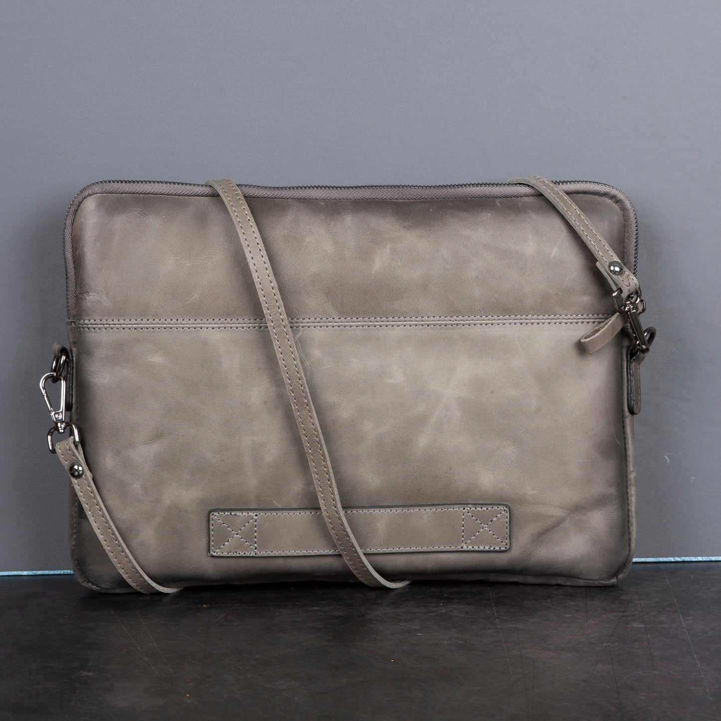 Seward Leather Laptop Bag with Shoulder Strap - MacBook Sleeve 14" & 16"