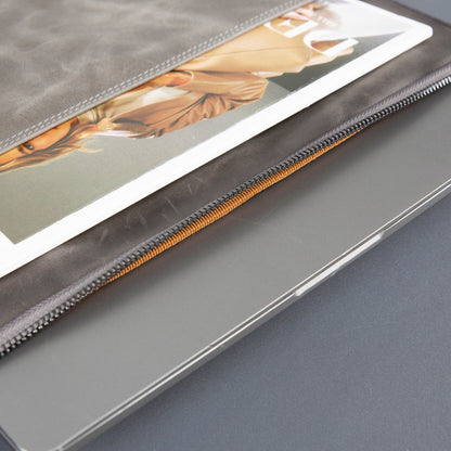 Seward Leather Laptop Bag with Shoulder Strap - MacBook Sleeve 14" & 16"