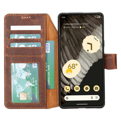 Sheridan Detachable Leather Google Pixel 8 Pro Wallet Case