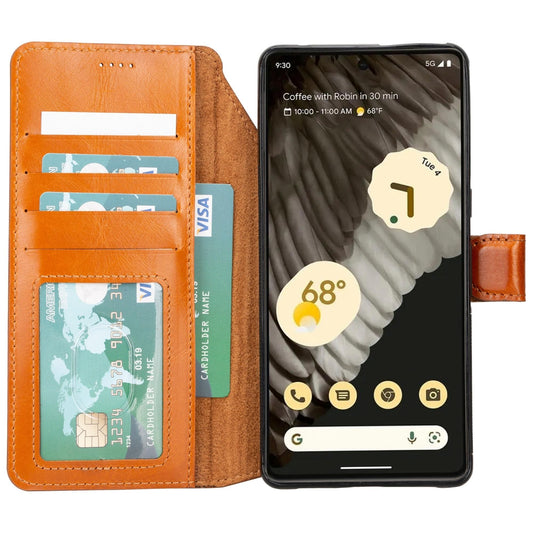 Sheridan Leather Detachable Wallet for Google Pixel 5