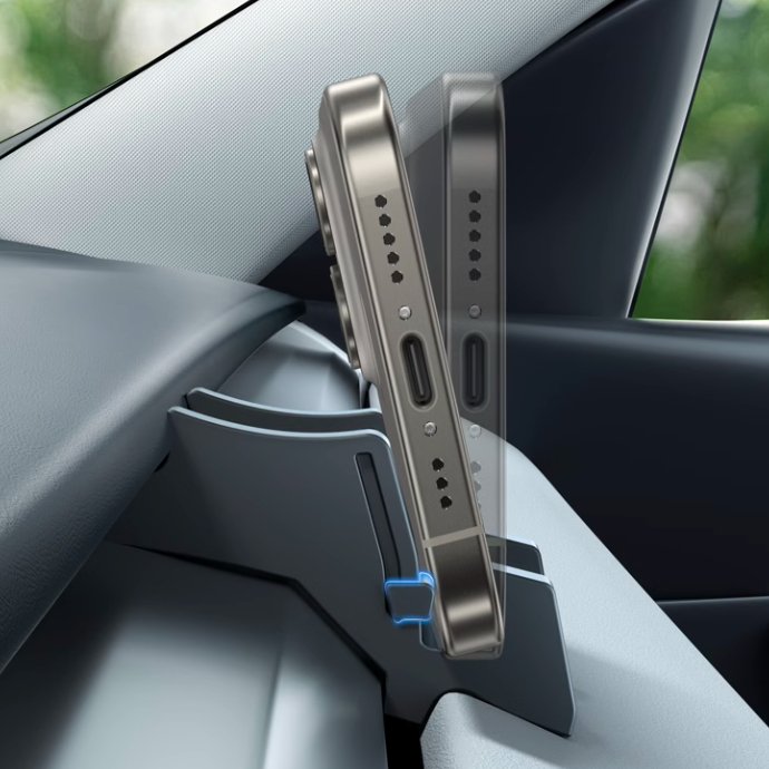 Silicone Phone Holder for Tesla Model 3 Highland & Model Y Juniper