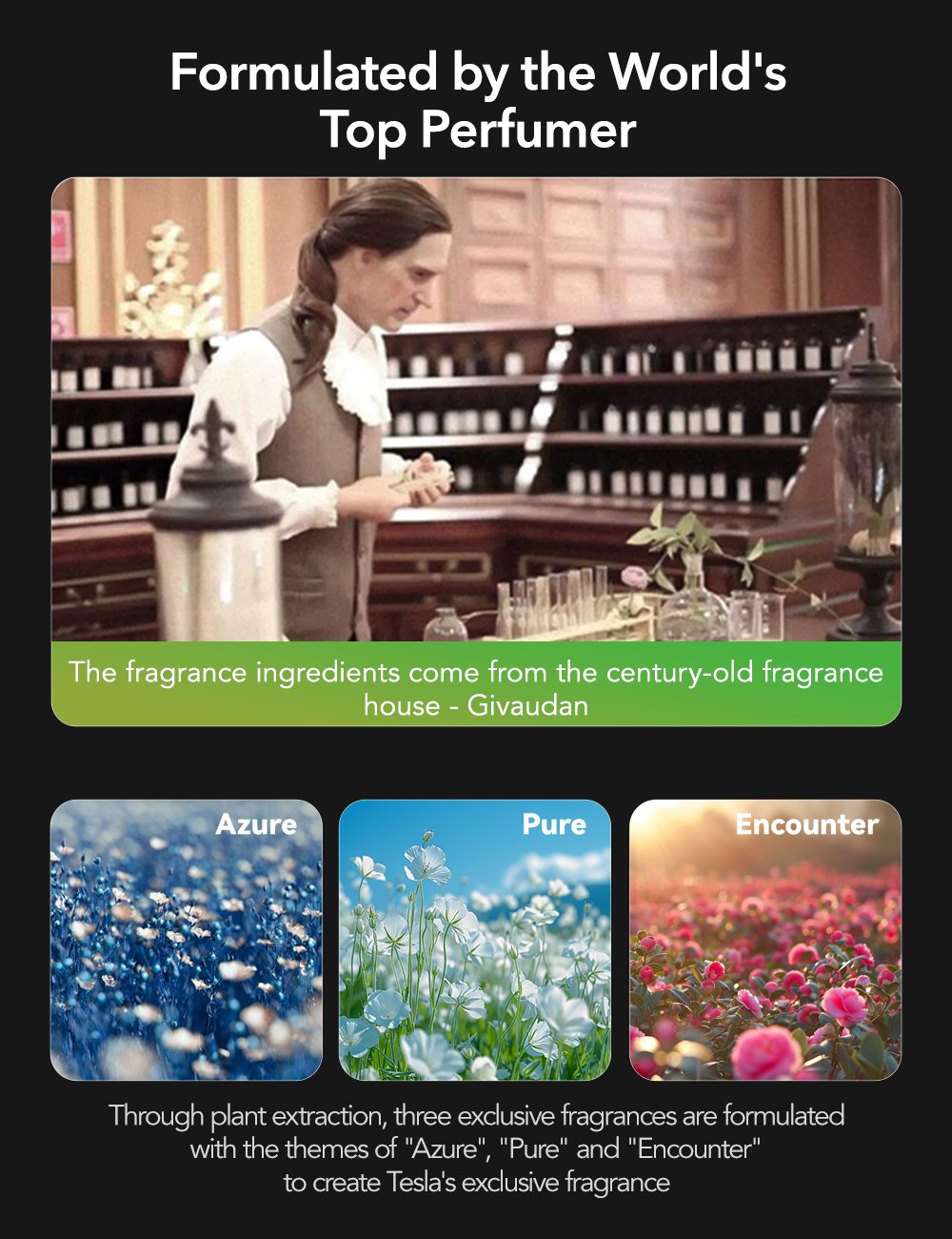 Smart Car Perfume System for Tesla Model Y/3