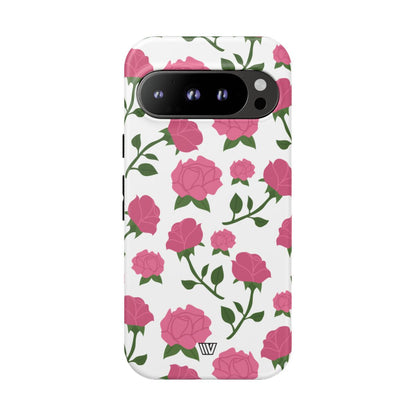 PINK ROSES | Tough Phone Case