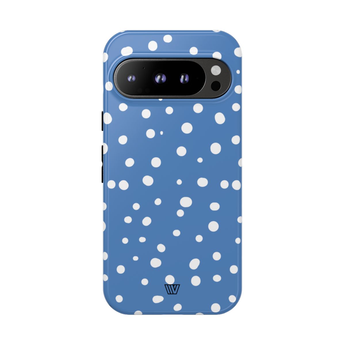 DUSTY BLUE DOTS | Tough Phone Case
