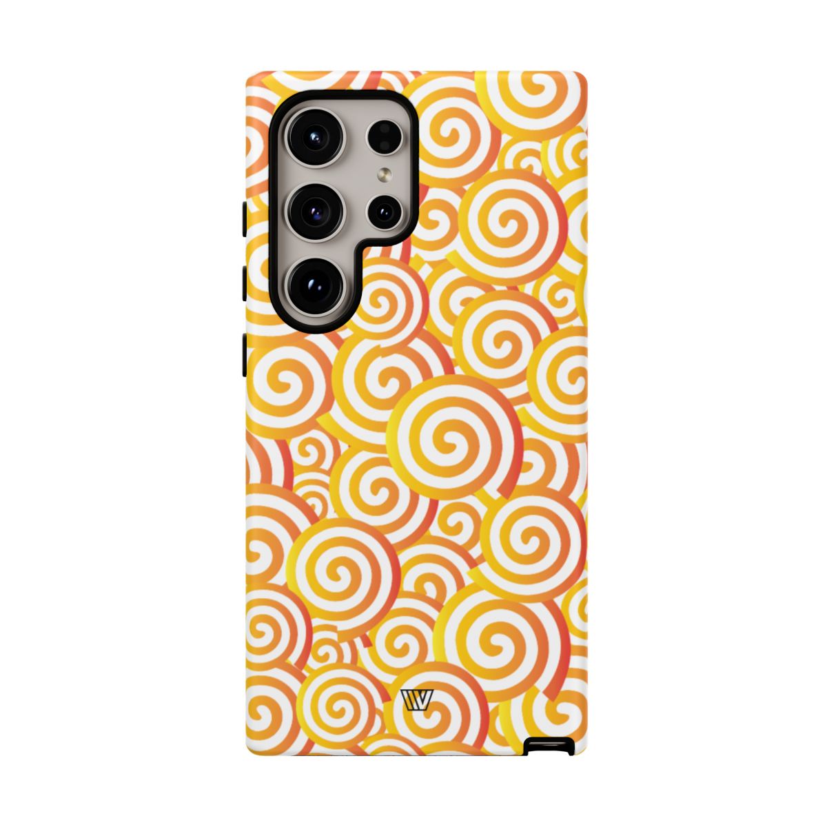 ABSTRACT SPIRAL ORANGE | Tough Phone Case