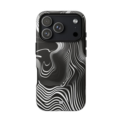 ABSTRACT ZEBRA STRIPES | Tough Phone Case