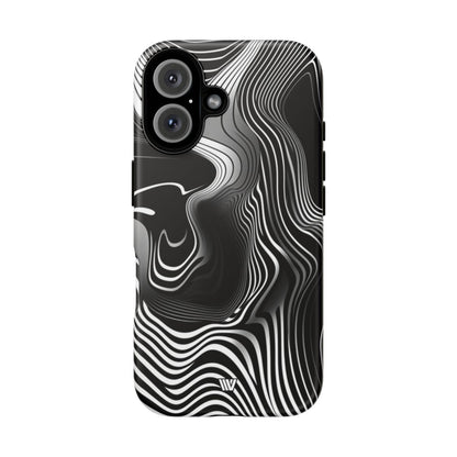 ABSTRACT ZEBRA STRIPES | Tough Phone Case