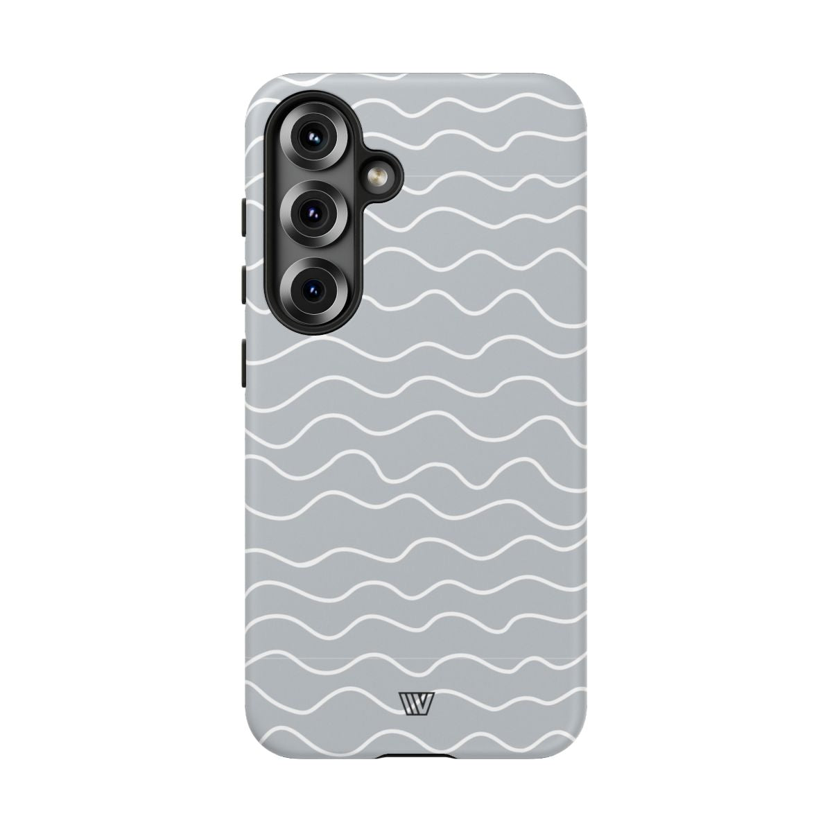 GRAY WAVES | Tough Phone Case