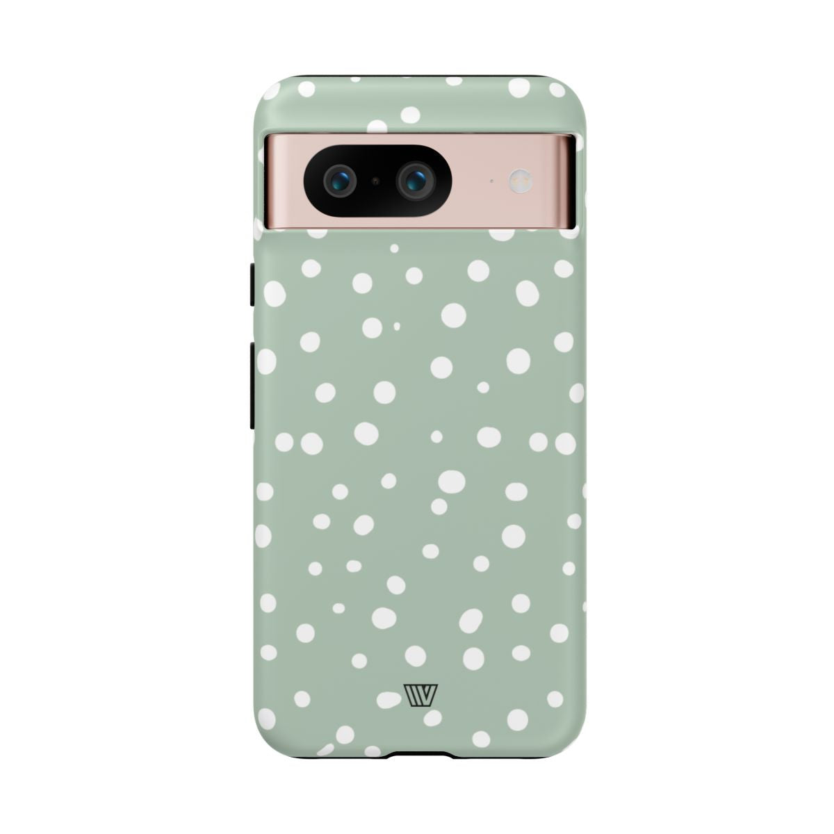 PASTEL GREEN DOTS | Tough Phone Case