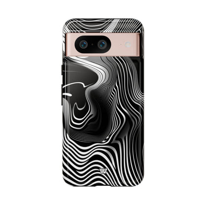 ABSTRACT ZEBRA STRIPES | Tough Phone Case