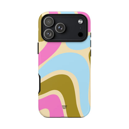 LARGE GROOVY WAVES | Tough Phone Case
